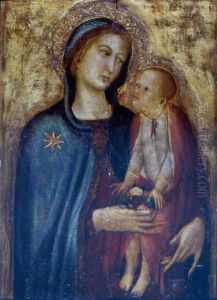 Madonna And Child by Pietro Lorenzetti