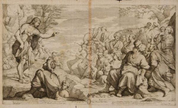 La Predica Di Giovanni Battista Nel Deserto - view 1