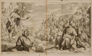 La Predica Di Giovanni Battista Nel Deserto