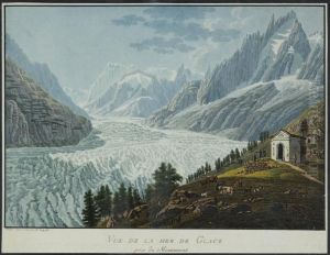 Vue De La Mer De Glace Vue De La Mer De Glace