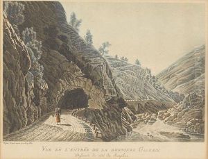 Vue De L'entree De La Derniere Galerie Dessinee Du Vue De L'entree De La Derniere Galerie Dessinee Du