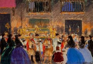 "procesion". by Manuel Losada