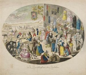 Masquerade by Johann Hieronymus Loschenkohl