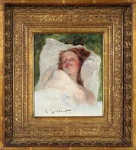 Rothaarige Verfuhrung by Heinrich Lossow