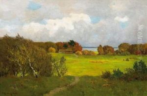 Summer Day By The Baltic Sea Near Ahrendshoop by Paul Lothar-Muller