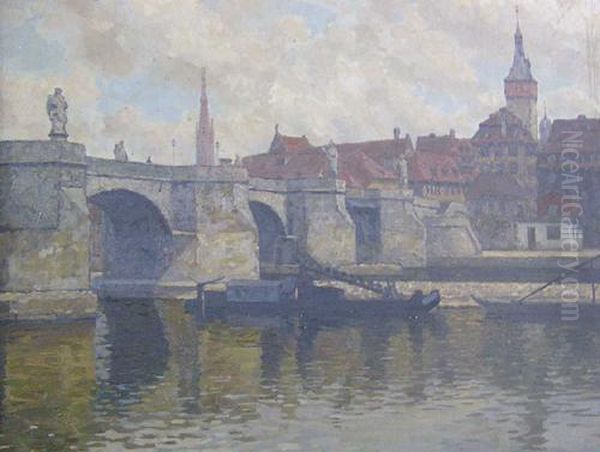 Mainbrucke In Wurzburg - view 1