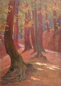 Las by Kazimierz Lotocki