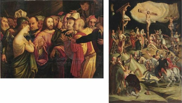 Christ And The Woman Taken In Adultery - view 1