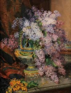 Bouquet De Lilas by Henri Loubat