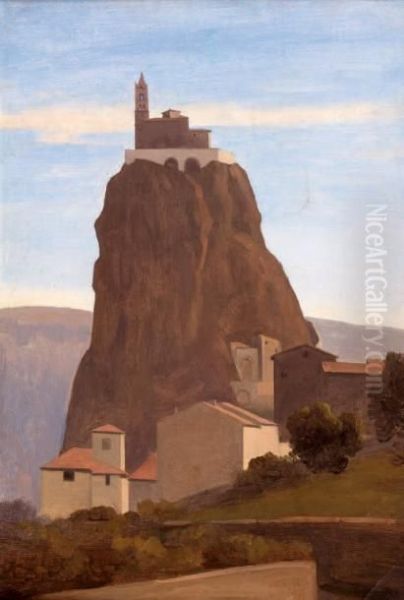 Vue De La Chapelle Saint-michel D'aiguille Au Puy-en-velay - view 1