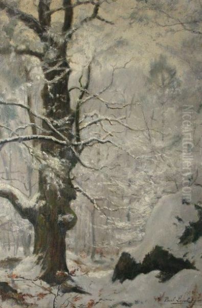 Chene Sous La Neige - view 1
