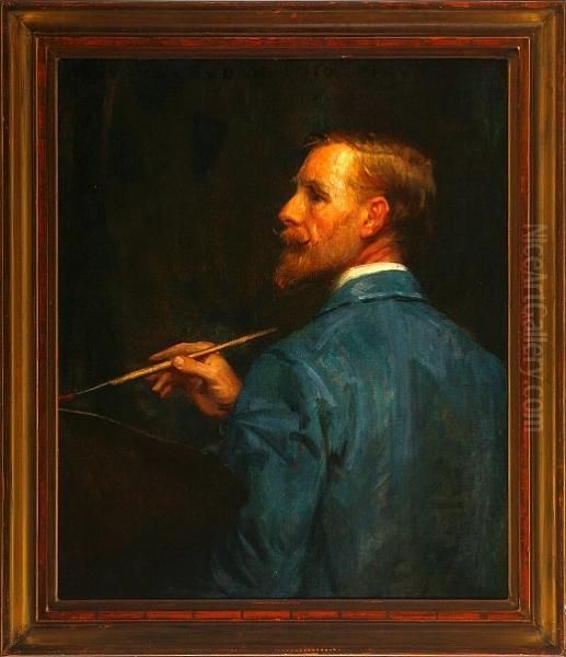 Self Portrait. Signed. Dated 1910 - view 1