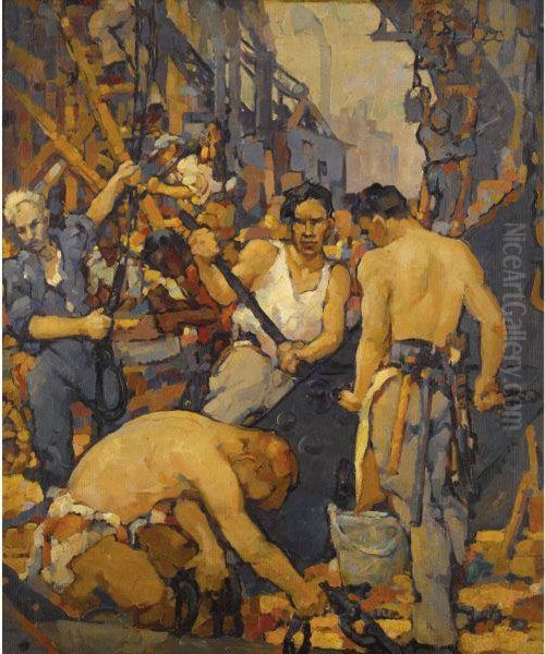 Construction Workers - view 1