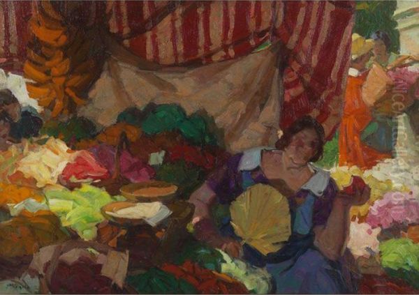 Market Scene - view 1