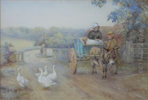 Bargaining Geese, Michaelmas by Emma Louise Hardman