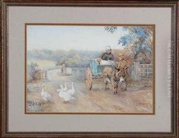Bargaining Geese, Michaelmas - view 1