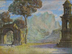 Pastoral Idyll by Georgui Loukomski