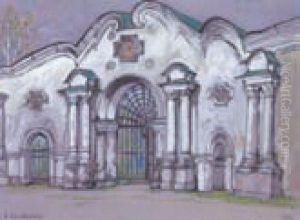 Facade D'un Batiment by Georgui Loukomski