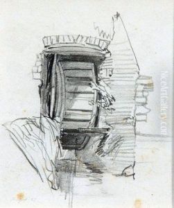 A Waterwheel by Thomas Lound
