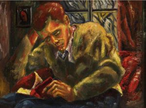 Man Reading by Kenneth Loveless