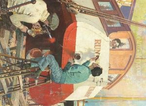 Painting The Runaway by Orson Lovell