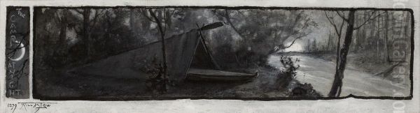 The Camp At Night - view 1
