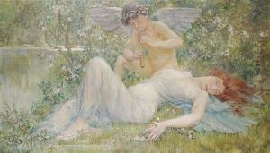 Cupid And Danae by Will Hicock Low