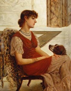 'the Favourite'; by Charles Frederick Lowcock