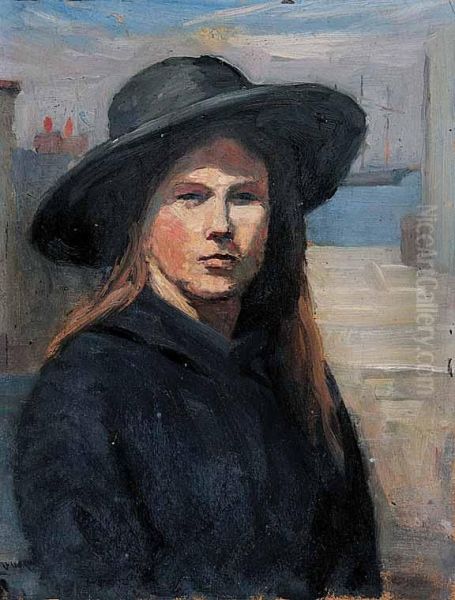 Untitled - Lady With The Black Fedora - view 1
