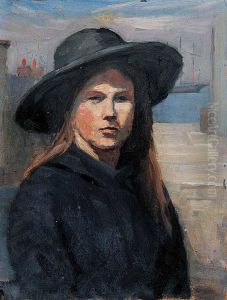 Untitled - Lady With The Black Fedora