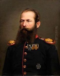 Portrait Des Kronprinzen Und Spateren Kaisers Friedrich Iii.