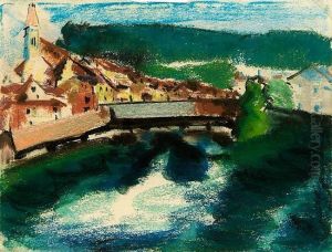Dorf Am See. by Kathe Lowenthal