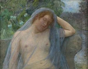Jeune Femme Au Voile by Emma Lowstadt-Chadwick