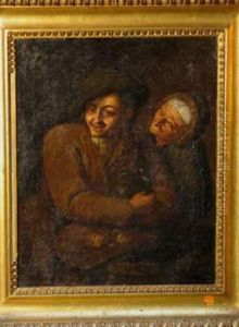 Portrait Of A Men With An Lady