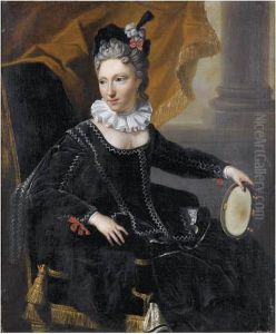 Portrait D'homme by Christoffel Lubieniecki