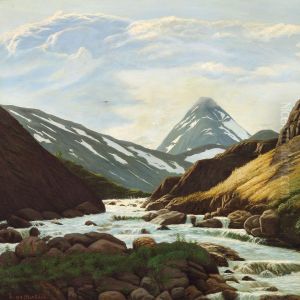 En Tinde I Jotunfjeldene I Norge En Tinde I Jotunfjeldene I Norge