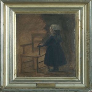 Girl By A Chair Girl By A Chair