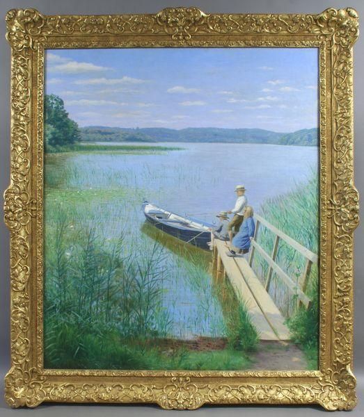 Children Fishing - view 1