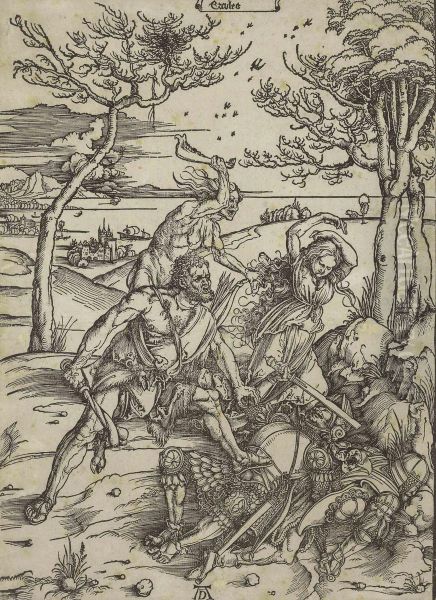 Hercules Conquering Cacus - view 1