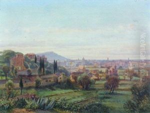 Paysage Des Environs De Nice by Jean Lucas