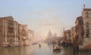 Le Grand Canal, Venise by Jean Lucas