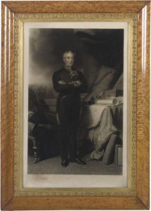 Portrait Of The Duke Of Wellington (1769-1852) by John Lucas