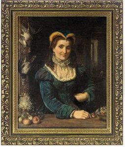 A Lady At A Casement by John Templeton Lucas