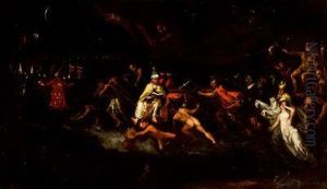 Alegoria Critico-religiosa by Eugenio Lucas Velasquez