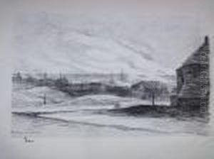 Montigny Pres Charleroi. 1895. by Maximilien Luce