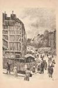 Percement De La Rue Reaumur. 1896. by Maximilien Luce