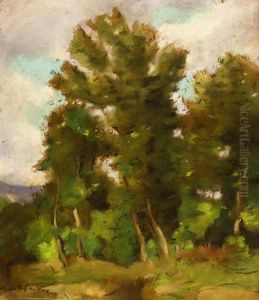 Grove To Brebu by Stefan Luchian