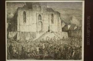 Luizenmarkt Voor De Stevenskerk, Nijmegen