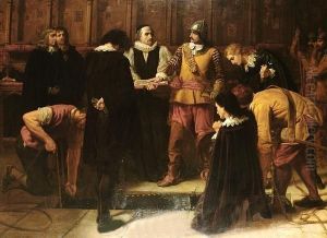 The Burial Of King Charles The First