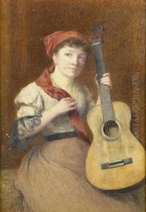 The Guitarist by Max Ludby